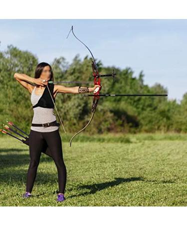 Archery Chest Guard - Upgraded Black Adjustable Nylon Mesh PU Protector for Men and Women | Free Size Hunting and Shooting Chest Protection - Buy Online on GoSupps.com