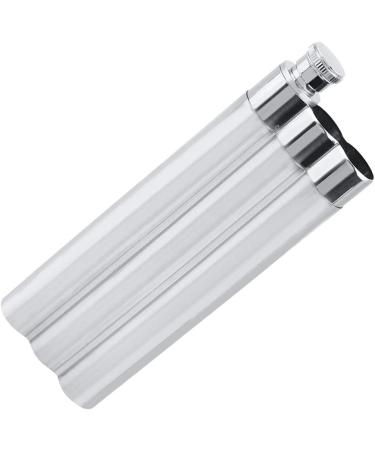 Flacon De Hanche en Acier Inoxydable Trois Tubes Et Tube D'humidificateur Porte-Cigare Mini Humidor De Poche Tubulaire Portable Hanche - Buy Online on GoSupps.com