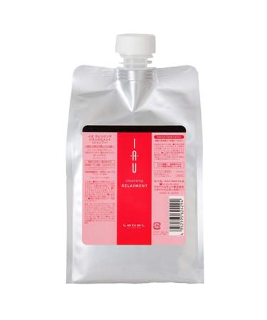 Lebel IAU Cleansing Relaxment Hair Shampoo - 1000ml - Refill (Green Tea Set)