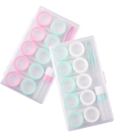 Solustrie 8-Sentence Storage Box for Colored Contact Lenses - Stylish Macaron Container for Eye Care & Travel - Buy Online on GoSupps.com