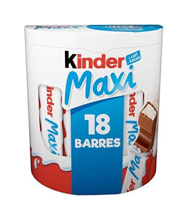 Kinder Maxi Bars 378 g (Pack of 3)