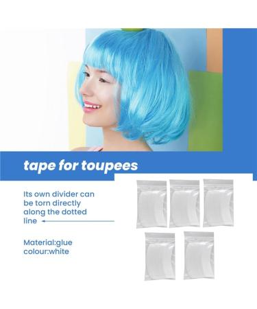 PAMENET 180Pc/Lot Fixed Double Sided Wigs Tape Adhesive Extension Hair Strip Waterproof for Toupees/Lace Wigs Film Slitting Line Easy to Use - Buy Online on GoSupps.com