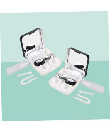 HOMSFOU 2pcs Cardboard Lens Case - Mini Fridge For Car Lens Accompanying Box - Black Size 1 | Shop Internationally - Buy Online on GoSupps.com