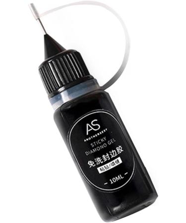 Rhinestone Glue for Nails Clear Nail Gem Glue Precision - No Wipe Adhesive Filler Sealing Glue for Gems Diamonds Jewelry Gel Nail Polish Decoration Nanyaciv - Buy Online on GoSupps.com