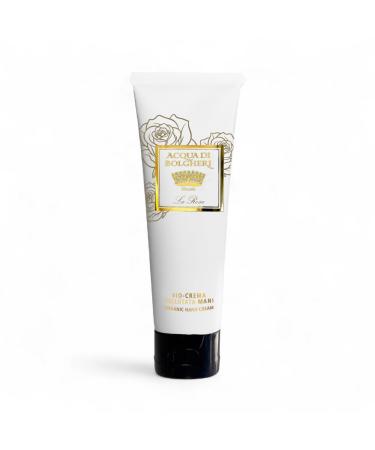 Acqua di Bolgheri Bio Hand Cream Velours Regenerating Moisturising Fragrance LA ROSE 75 ml