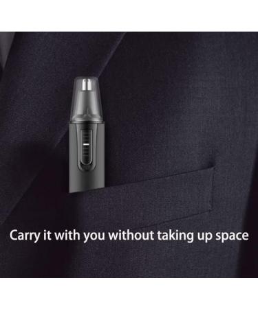 Lightweight Portable Electric Eyebrow Trimmer | Nose & Ear Hair Trimmer with Child Lock & Light Ideal for Travel - Buy Online on GoSupps.com