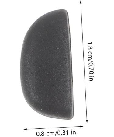 Goohochy 10 Pairs Soft Silicone Nasal Pads - Anti-Nose Pillow Self-Adhesive Glasses Nose Pads for Comfort & Support - Buy Online on GoSupps.com