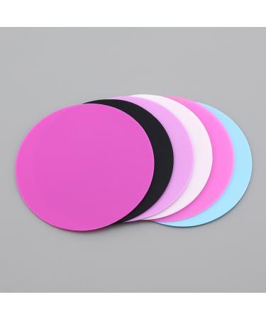 Frcolor 5Pcs Professional Nail Art Silicone Palette for Cosmetics, Foundation, Mixing, Blending, Paint Tray - Buy Online on GoSupps.com