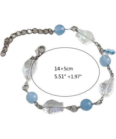 Oralgos Elegant Harz Chain Bracelet | Women's Delicate Pearl Wrist Decoration | Stylish Fish Chain Jewelry - Buy Online on GoSupps.com