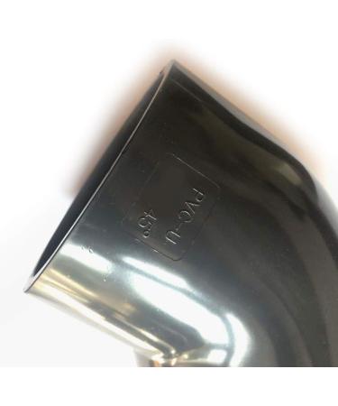 VMC PVC-U 25mm 45 Angle Bend Fittings - Pressure Class PN 10 (10 Bar) for Koi & Garden Ponds - Durable DIN 8063 with 2 Adhesive Sleeves - Buy Online on GoSupps.com