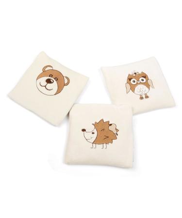 Green Woodpecker Organic Linseed Pillows for Babies & Toddlers Washable Heat Pillow for Flatulence & Abdominal Pain Relief (603-V1) - Buy Online on GoSupps.com