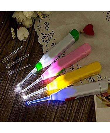 LED Flashlight Earpick for Gentle Ear Wax Removal - Ear Cleaning Tool for Kids & Adults - Buy Online on GoSupps.com