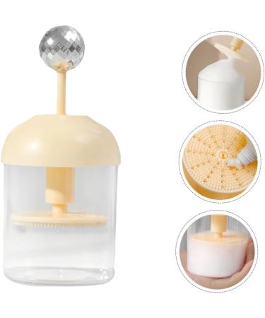 FOMIYES Facial Cleanser Tools Face Wash Shampoo Body Wash Face Cleanser Body Lotion Bubble Maker Simple Soap Cleanser Foams Maker Bottle Push Type Foam Bottle Travel Abs 18.00X7.50X7.50CM Light Yellow - Buy Online on GoSupps.com