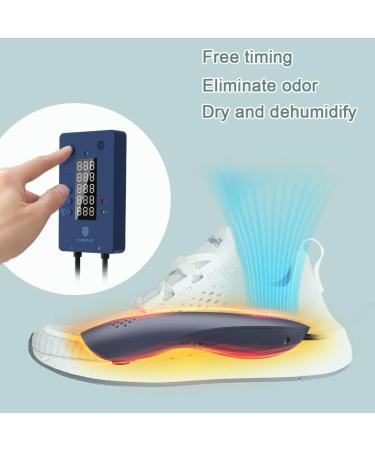 YOUNUO Electric Boot Dryer - Portable Constant Temperature Shoe Dryer (Blue) - Buy Online on GoSupps.com