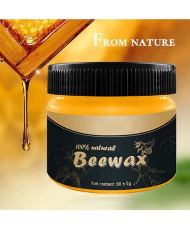 Natural Beeswax Polish for Wood Furniture | Wood Seasoning & Cleaner | Enhance Shine & Protection | 0.04 oz - Buy Online on GoSupps.com