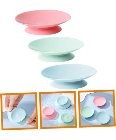 3pcs Healvian Kids Bowl Suction Pad Stickers - Suction Cup Silica Gel, Sucker for Strong Grip - Buy Online on GoSupps.com