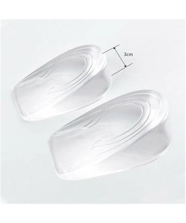 Height Increase Insoles for Men - 1 3cm Silicone Gel Shoe Inserts for Elevation and Comfort - Portable Lift Up Accessories - Buy Online on GoSupps.com