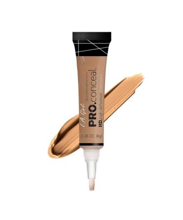 LA Girl Pro High Definition Concealer (1  GC 984 Toffee) Beige 1 Count (Pack of 1)