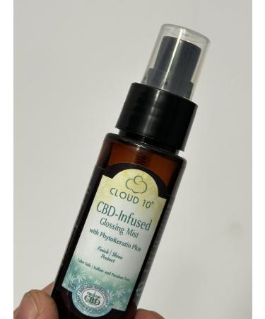 CLOUD 10 CBD-Infused Glossing Mist with PhytoKeratin Plus Finishing Shine & Protection Color Safe Sulfate & Paraben Free - Buy Online on GoSupps.com