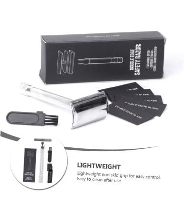 Beaupretty Manual Mustache & Body Hair Razor Set | Metal Safety Razor & Trimmer for Precision Grooming - Buy Online on GoSupps.com