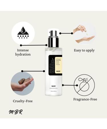 Advanced Snail Mucin 96% Power Repairing Essence | Hydrating Serum for Face (120ml) - Intense Moisture & Skin Repair - Buy Online on GoSupps.com