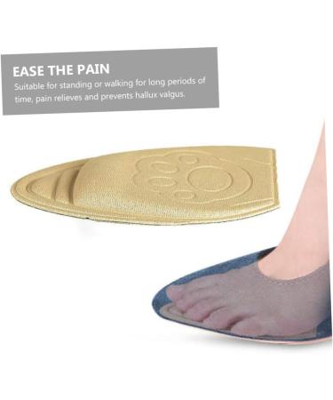 NOLITOY Forefoot Half Size Pads for Women | 8 Pairs Non-Slip Bunion Cushions & Comfort Inserts | Protect Your Feet & Enhance Shoe Fit - Buy Online on GoSupps.com