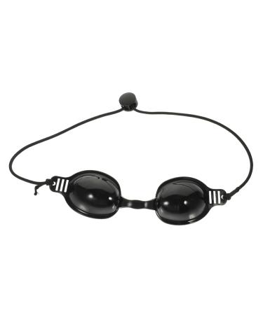 FRCOLOR FRCOLOR 1 set beauty eye mask skin care eye tanning glasses multifunctional cover shade sleep mask safety goggles eye mask tanning glasses for beauty pu black