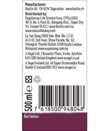 Biotta Beetroot Juice 500ml - Organic, Pure & Natural - Buy Online on GoSupps.com