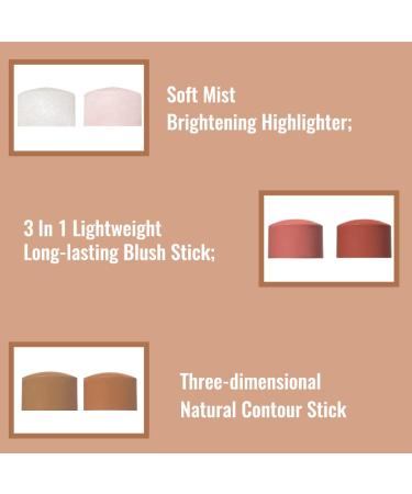 Erinde Highlighter Stick & Shimmer Cream Contour | Waterproof Bronzer Pen - MK4231 MK4241 - Buy Online on GoSupps.com