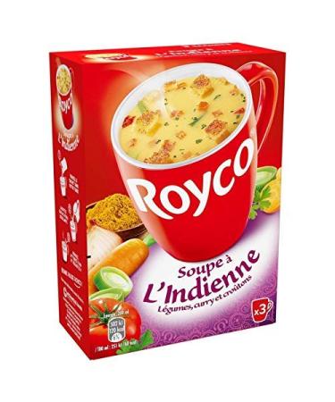 Epicerie sal e ROYCO - Indian-Style Soup 75g - Pack of 4 - Free Delivery
