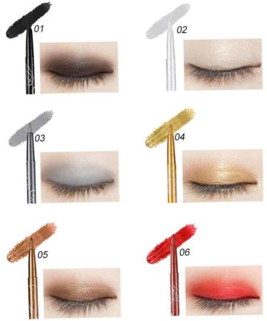  Didiseaon Didiseaon 12Pcs Miss Highlight Women Pen Cosmetic Liquid Eyeliner Set Eyeshadow Pen Eyeliner Makeup Pen Automatic Waterproof Lipstick Pen Shadow - Buy Online on GoSupps.com