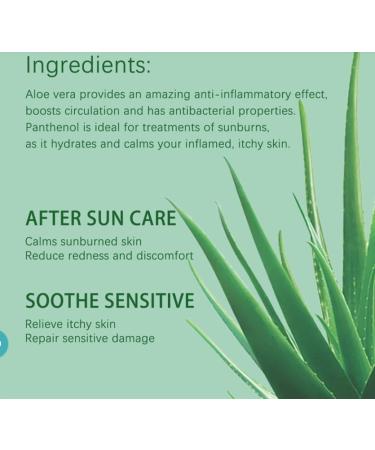 Aloe Vera Intensive Tanning Gel & Body Bronzer - Summer After Sun Repair Cream (50g) - Best Wheat Complexion Solution - Buy Online on GoSupps.com