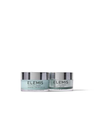 ELEMIS Day & Night Wonder Duo | Pro-Collagen Marine Cream SPF 30 & Night Cream | Anti-Aging Hydrating Skincare Set for Day & Night Moisturization - Buy Online on GoSupps.com