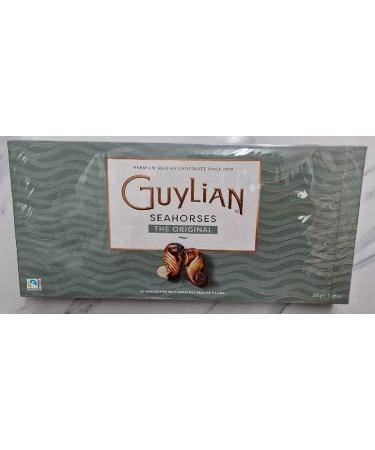 Guylian Seahorses Belgian Chocolates Original Praline 32 Chocolates 336g - Last Minute Gifts For Mum & Dad Chocolate Gifts For Women & Men Suitable For Vegan - Buy Online on GoSupps.com