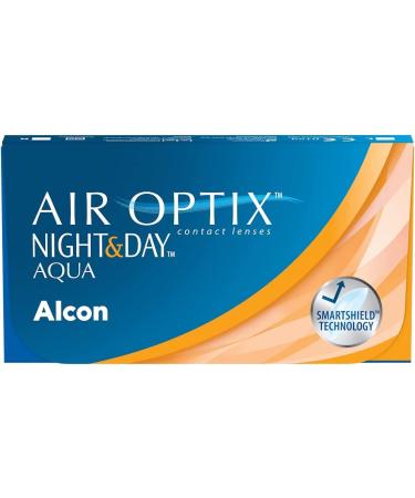 Air Optix Night & Day Aqua Monal Lens Soft 3 pieces BC 8.4 mm DIA 13.8 mm -3.25 Diopttries -3.25 Dioptries 8.4 millimeters 13.8 millimeters 3