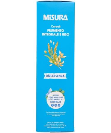  Italian Gourmet E.R. Misura Cereali Integrali Fiocchi di Frumento Dolcesenza Set of 3 oat and rice flakes without added sugar 350 g + Italian Gourmet pulp 400 g - Buy Online on GoSupps.com