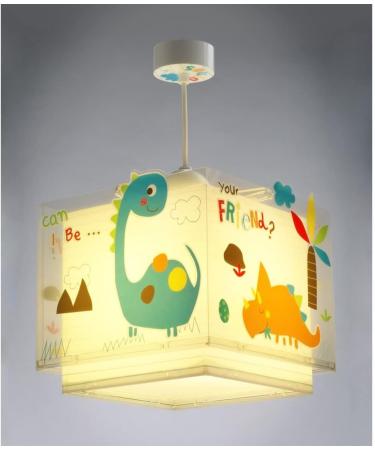 Dalber Dinosaur Pendant Light - E27 Multi-Coloured | 24x24x23 cm | International Shipping Available - Buy Online on GoSupps.com