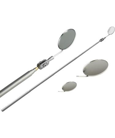 Dog Mouth Mirror Tartar Remover - Adjustable Stainless Steel Tooth Cleaner for Pets - Buy Online on GoSupps.com