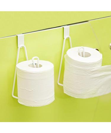 Storage rackToilet Roll Holder Over The Tank Toilet Tissue Roll Paper Holder Stand Dispenser Reserve for Bathroom Storage and Organization- White - Buy Online on GoSupps.com