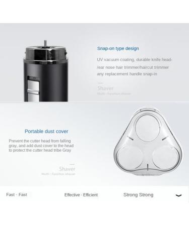 3 in 1 Beard Grooming Kit - Waterproof Electric Shaver & Body Trimmer for Men - Buy Online on GoSupps.com