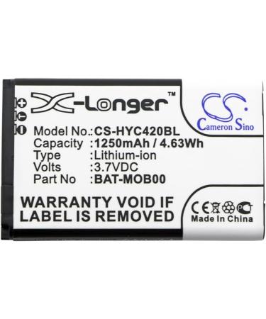 Buy 1250mAh BAT-MOB00 Battery Replacement for Captuvo SL22 SL62 SL42 & More International Shipping Available - Buy Online on GoSupps.com