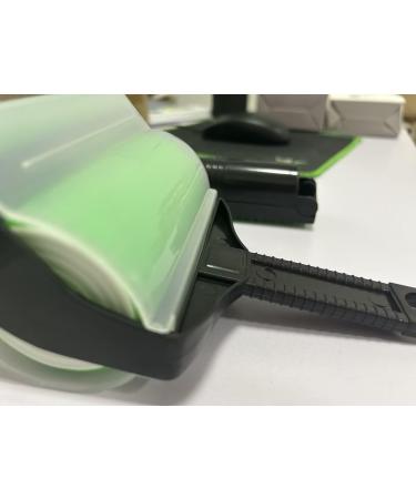 Stick It Roller 2 pcs Reusable Washable Sticky Lint Roller Stick It Pet Hair Remover washable lint roller pet hair remover roller mini lint roller for Pet Hairs Clothes Carseats (Green) - Buy Online on GoSupps.com