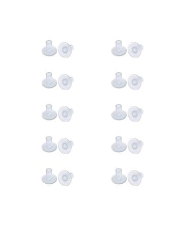 10 Pairs High Heel Protectors Heel Stoppers Heel Repair Caps Covers for Shoe Heel Protectors Perfect for Wedding Grass Gravel Wetlands Outdoor Events (S)