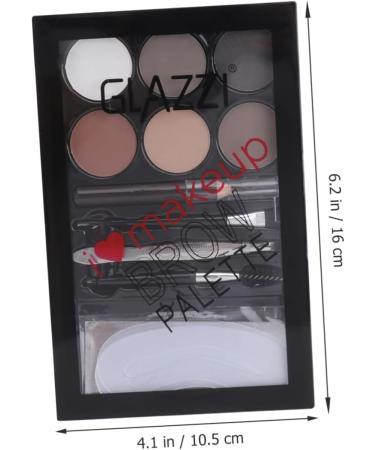 FOMIYES 8 Sets Eyebrow Powder Set Eyebrow Brush Brow Makeup Lit e Eyebrow Powder Supply Make up Miss - Buy Online on GoSupps.com