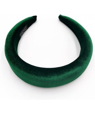 scicent Velvet Wide Headbands for Women Soft Head Band for Women Girls Fashion No Slip Headband Hair Accessories - Green - Buy Online on GoSupps.com