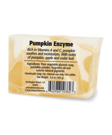 Primal Elements Pumpkin Enzyme Bar Soap - 5.8 Ounce - Buy Online on GoSupps.com