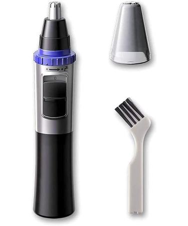 Nose Hair Trimmer for Men - Ear & Facial Hair Removal Clipper Water Resistant with Dual Edge Blades - Buy Online on GoSupps.com