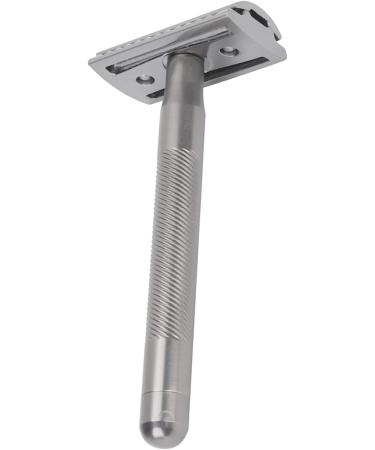 Safety Birthday Gift Ergonomic Double Edge Safety Portable Mode for Home Travel (Silver) - Buy Online on GoSupps.com