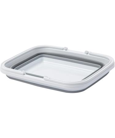 AUTODECO 2 Pack Collapsible Sink with Handle Towel - 2.37 Gal Foldable Wash Basin for Camping, Hiking, Dishes - Gray - Buy Online on GoSupps.com
