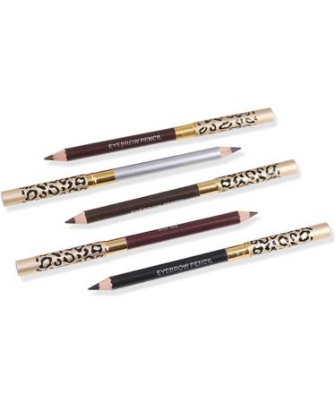 Beatifufu 2pcs Eyebrow Pencil Brush Makeup Eyebrow Pencils Long Lasting Eyebrow Pencils Double Head Eyebrow Pencil - Buy Online on GoSupps.com